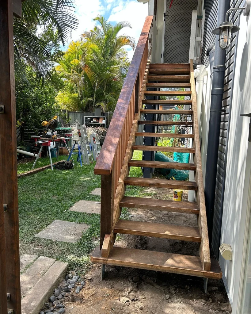 Outdoor Stair Construction