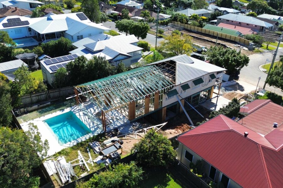 timber deck construction