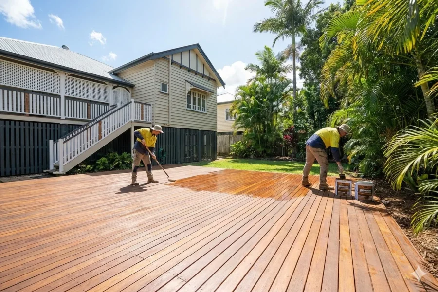 Deck Staining & Sealing in Brisbane