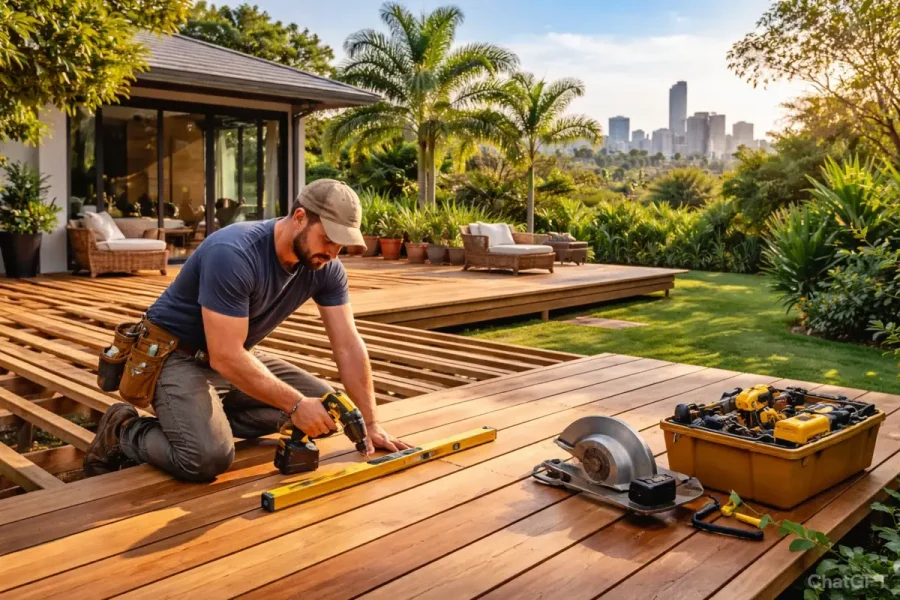 Timber Deck Builder in brisbane