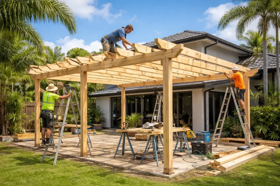 Pergola Construction in Brisbane